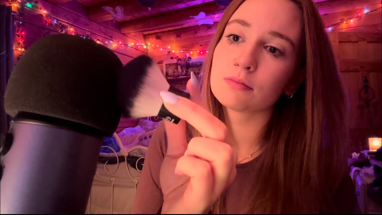 ASMR mic brushing + some rambles
