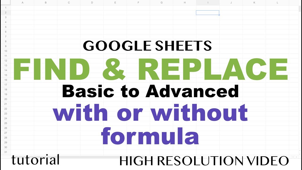 Google Sheets - Find and Replace with Functions or Without SUBSTITUTE, RegEx, Wildcards Tutorial