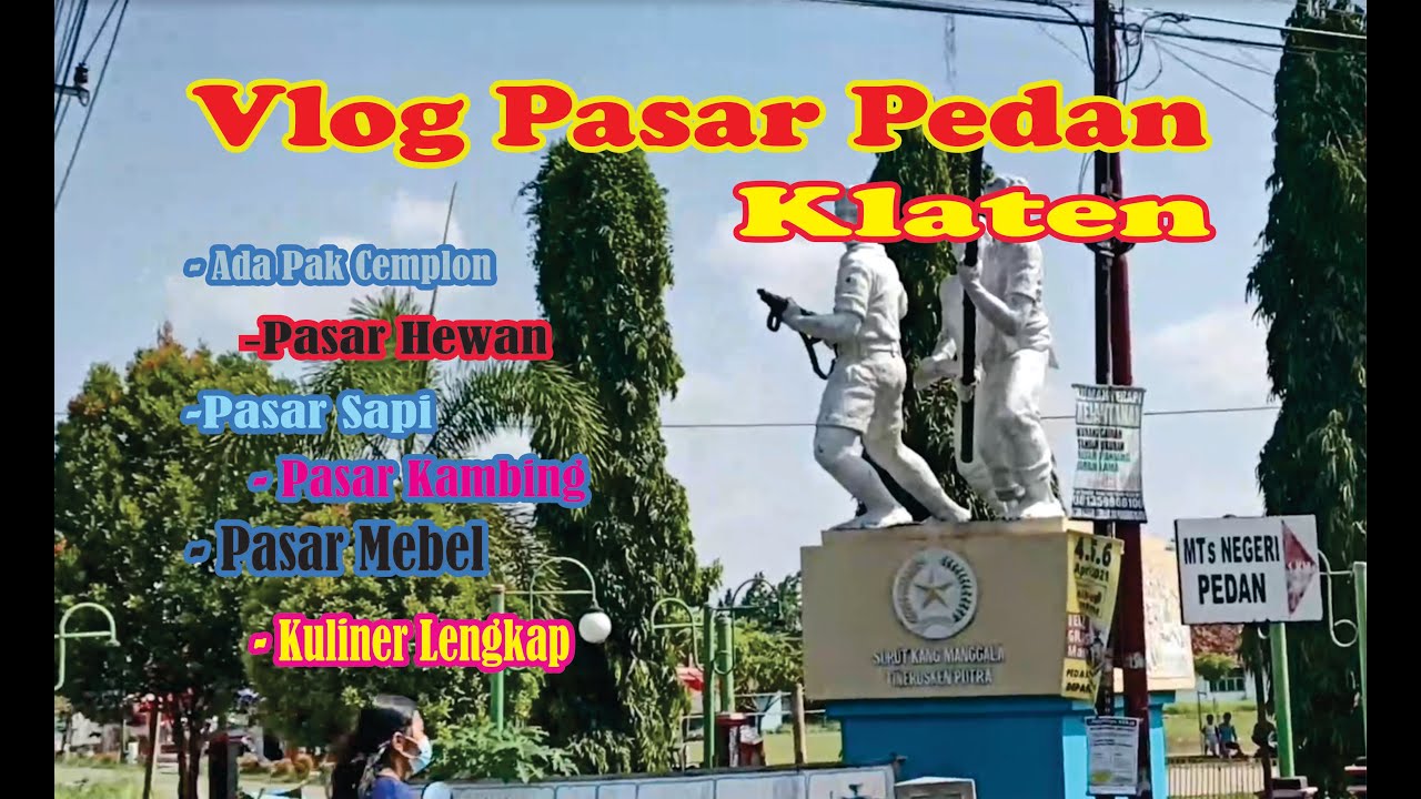 Vlog Pasar Pedan Klaten ll Motovlog ll Pasar Wagen