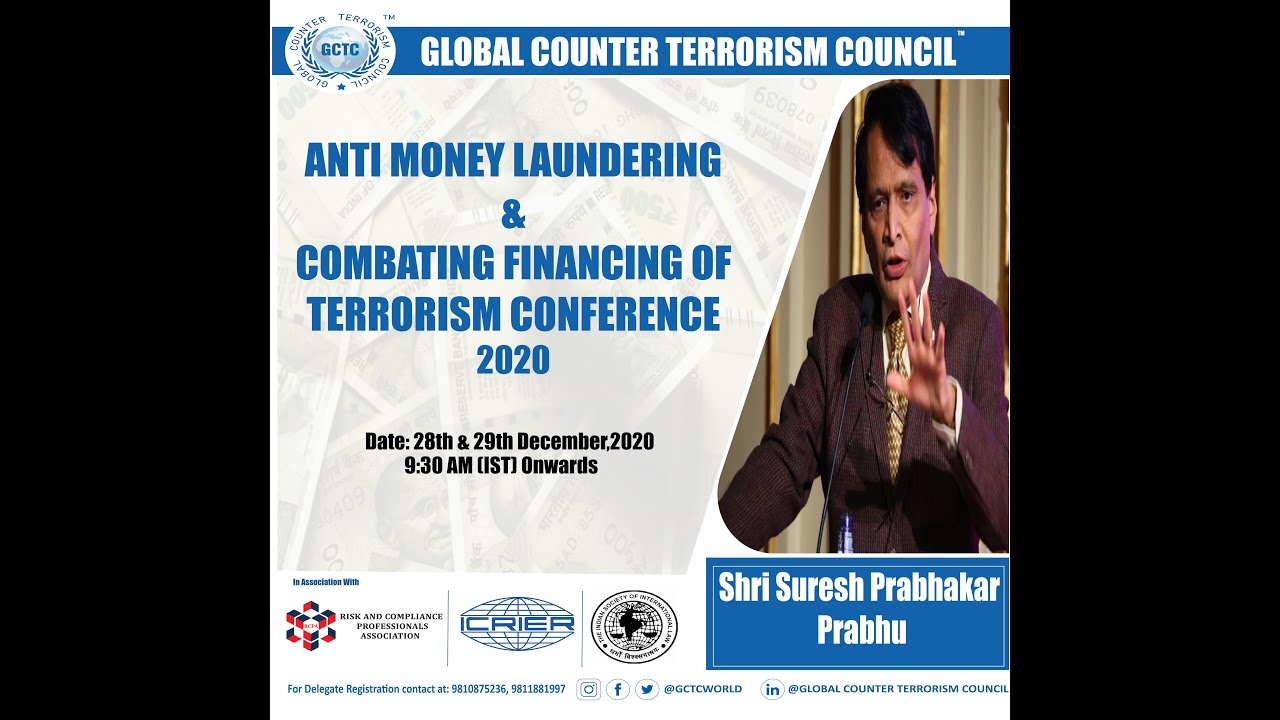 #G20 & #G7 #Sherpa Suresh Prabhu on Money Laundering and Terrorism Financing