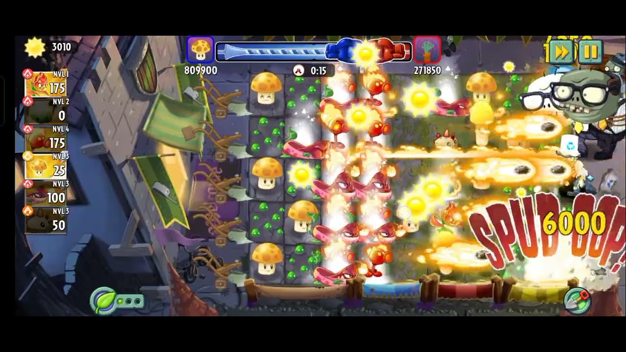 Jugando en el modo arena 
