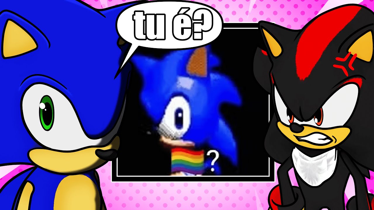 Sonic e Shadow REAGEM aos MELHORES MEMES no Sonic VR