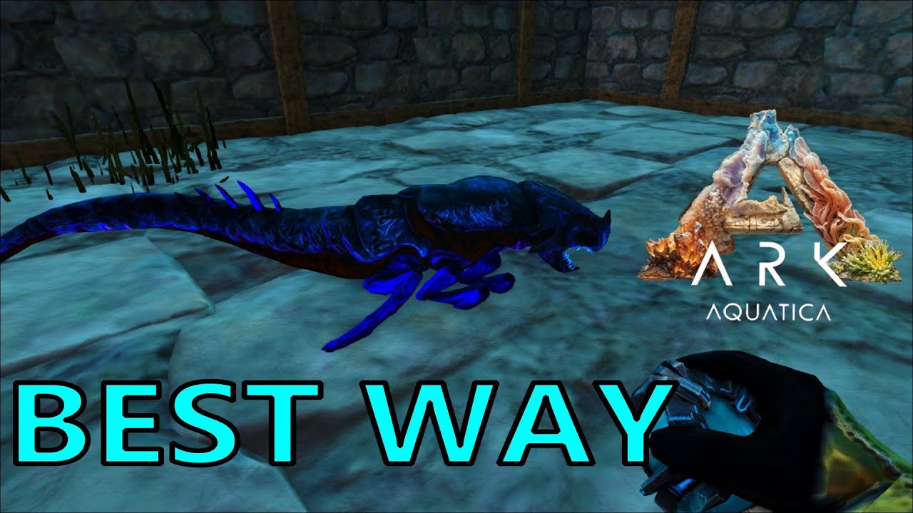 The BEST way to Tame an Abyssal Reaper! ARK: AQUATICA