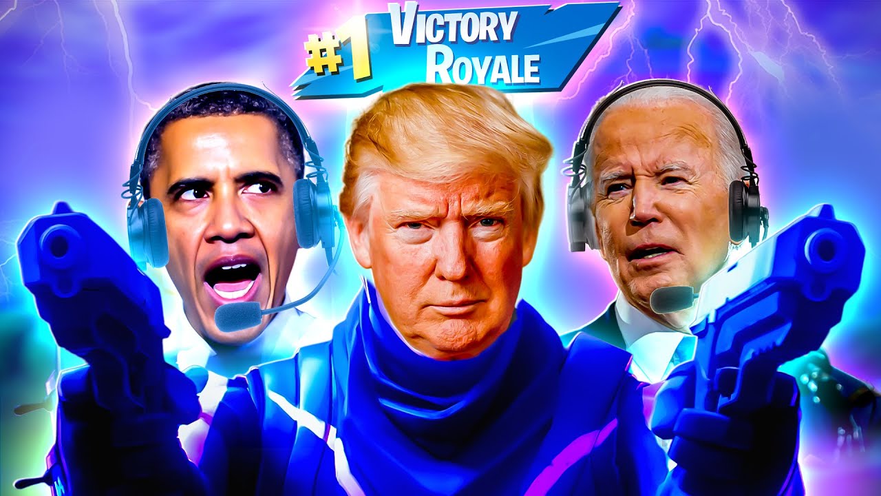 Президенты играют в Fortnite