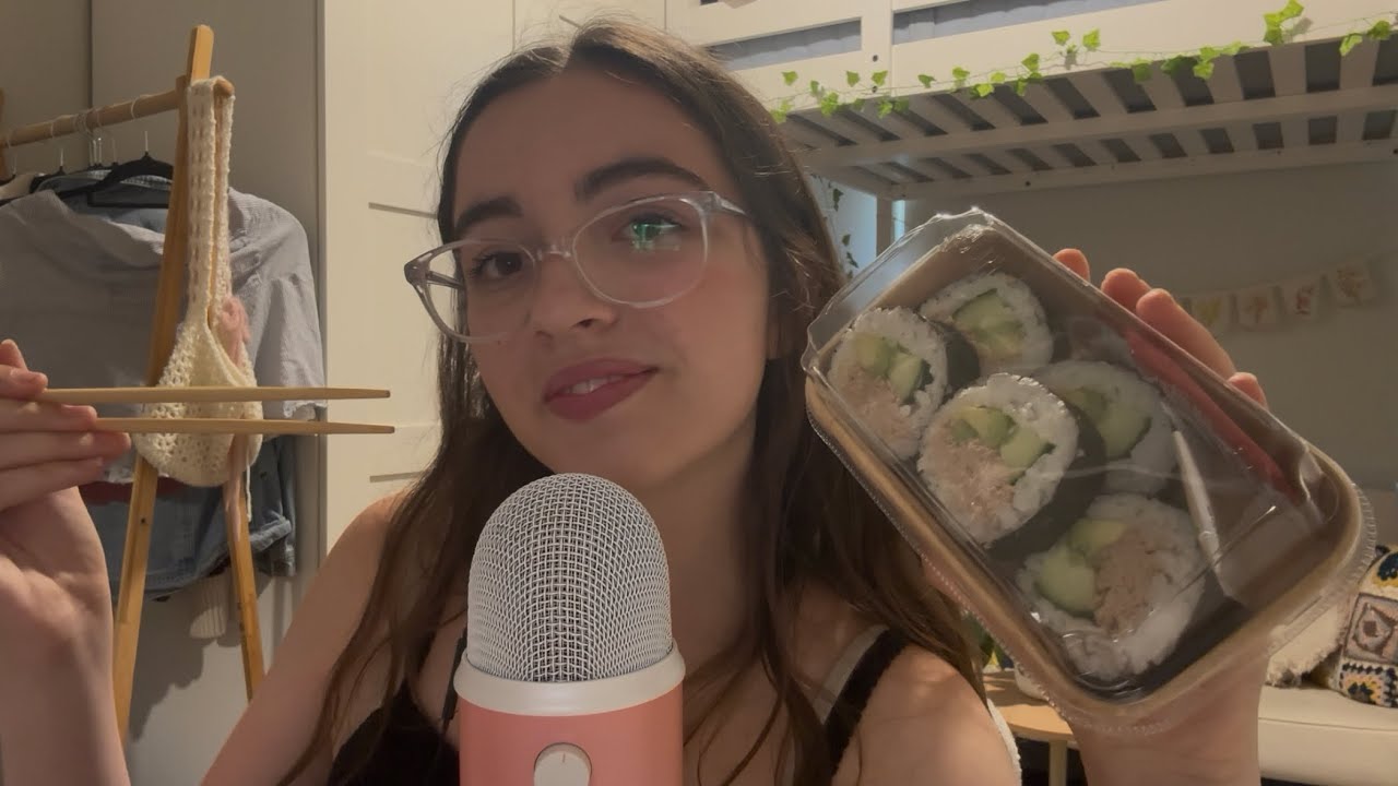 ASMR Sushi and Yapping 🍣 