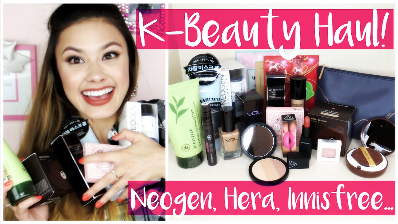 K-BEAUTY HAUL! Neogen, Innisfree, VDL, Hera & More