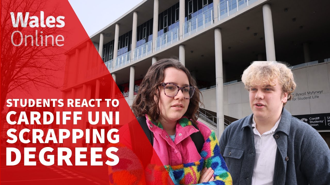 Cardiff Uni students react to scrapped degree subjects