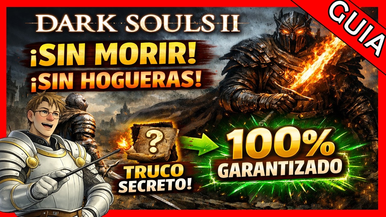 COMPLETAR Dark Souls 2 SIN MORIR y SIN USAR HOGUERAS
