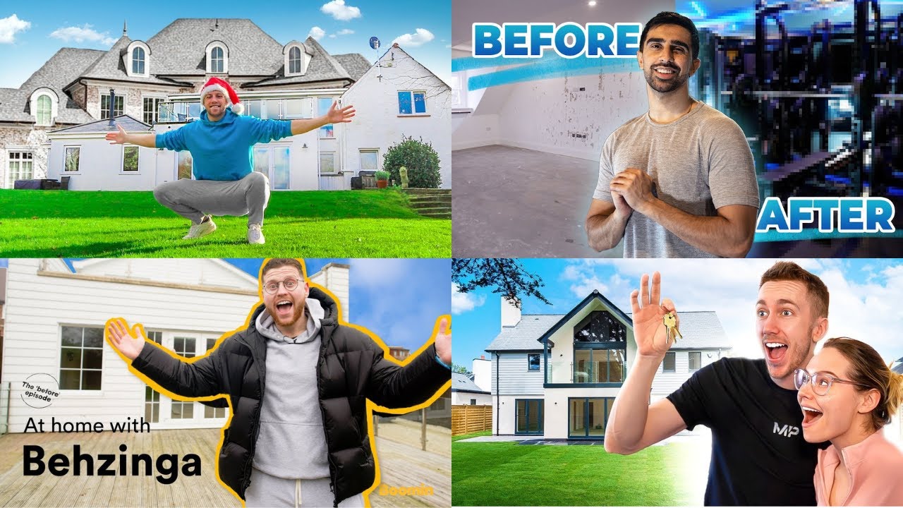 ALL HOUSE TOURS OF THE SIDEMEN