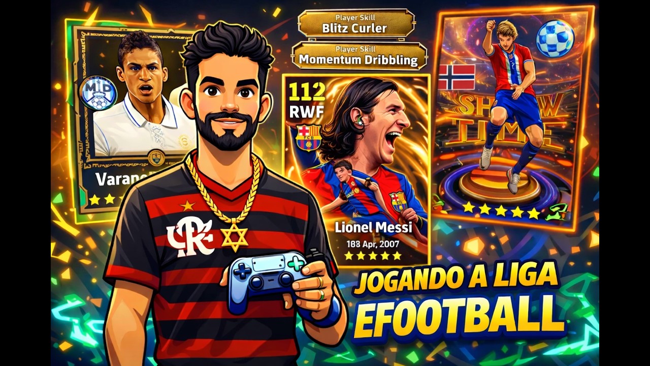 🔴JOGANDO A LIGA EFOOTBALL🚀/ LIVE 101🏆
