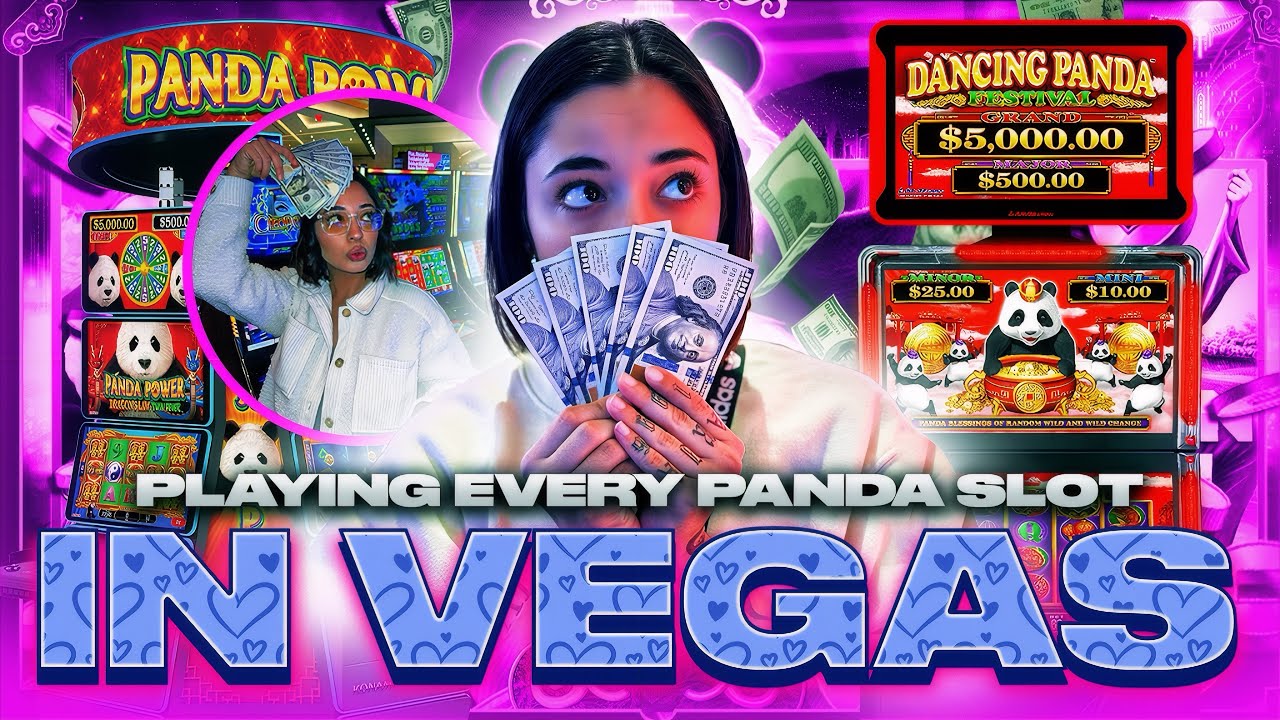 ИГРАЕМ ВО ВСЕ СЛОТЫ PANDA В ЛАС-ВЕГАСЕ! ЧАСТЬ 1