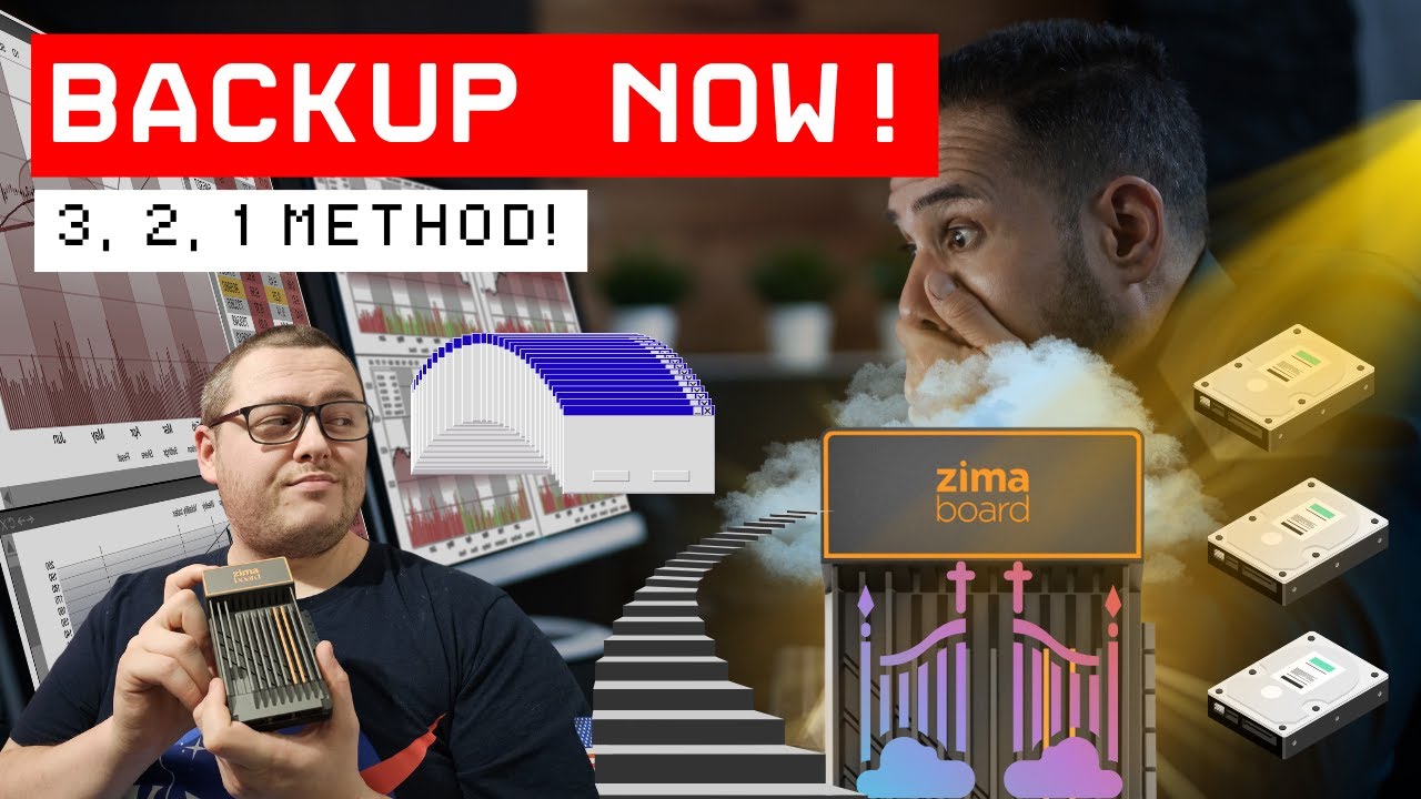 Идеальный план резервного копирования! Резервный сервер Zimaboard с Duplicati
