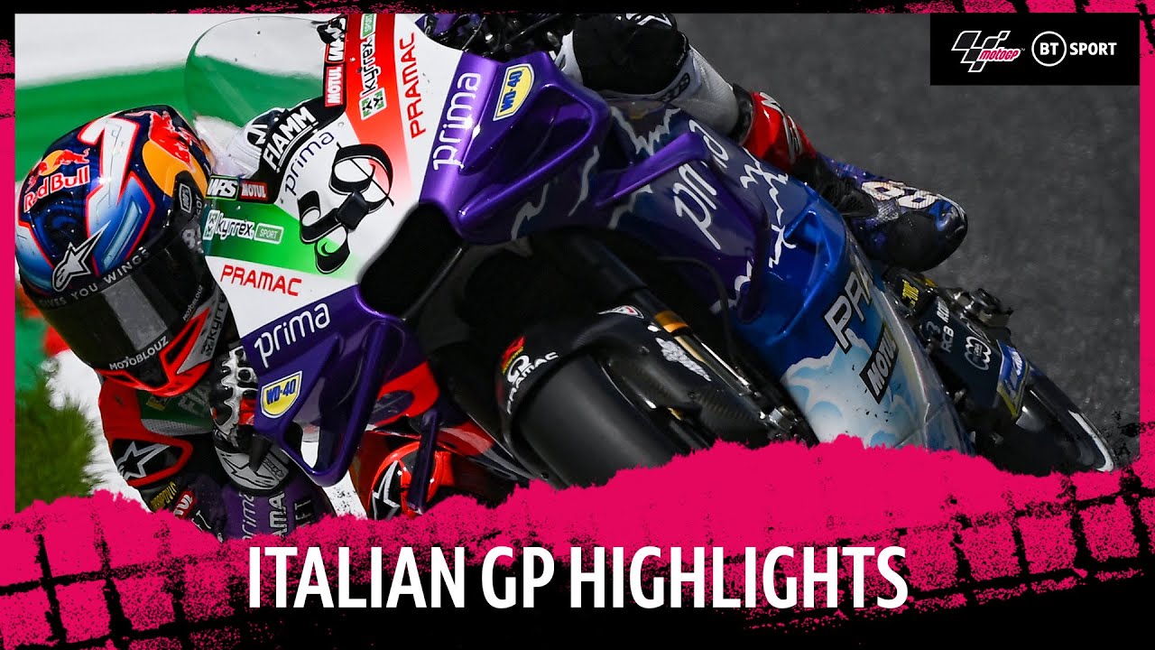 MotoGP Highlights: Italy (2023) | Contact, Crashes and Craziness in Beautiful Mugello