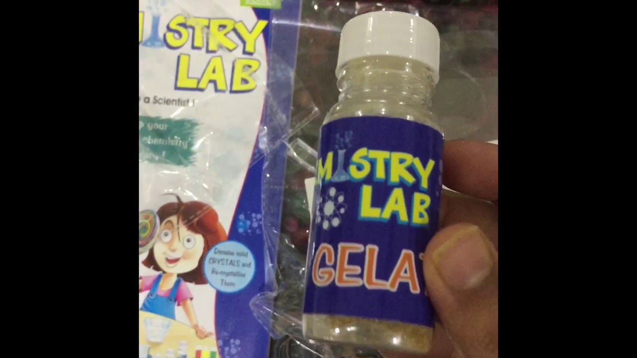 UNBOXING science series chemistry lab kit