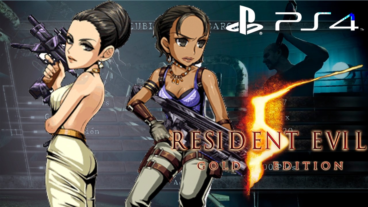 Resident Evil 5 - The Mercenaries Duo - Excella and Sheva BSAA - Ship Deck
