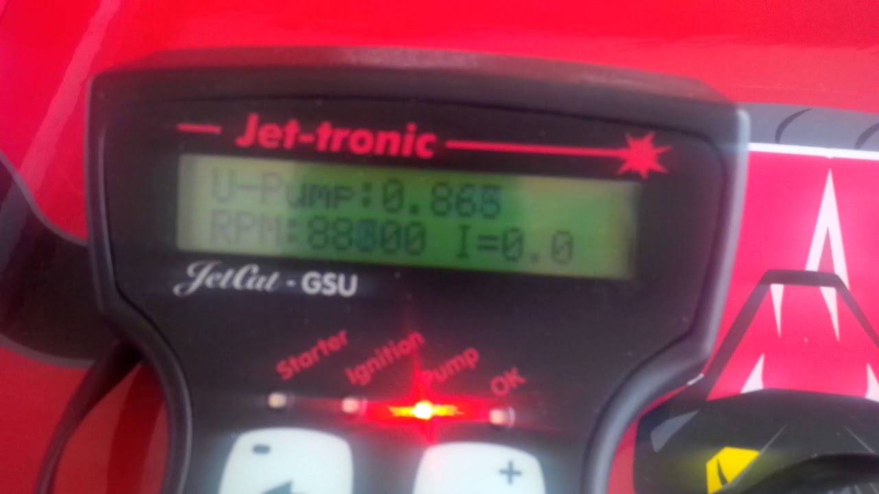 Jetcat p20sx hot start