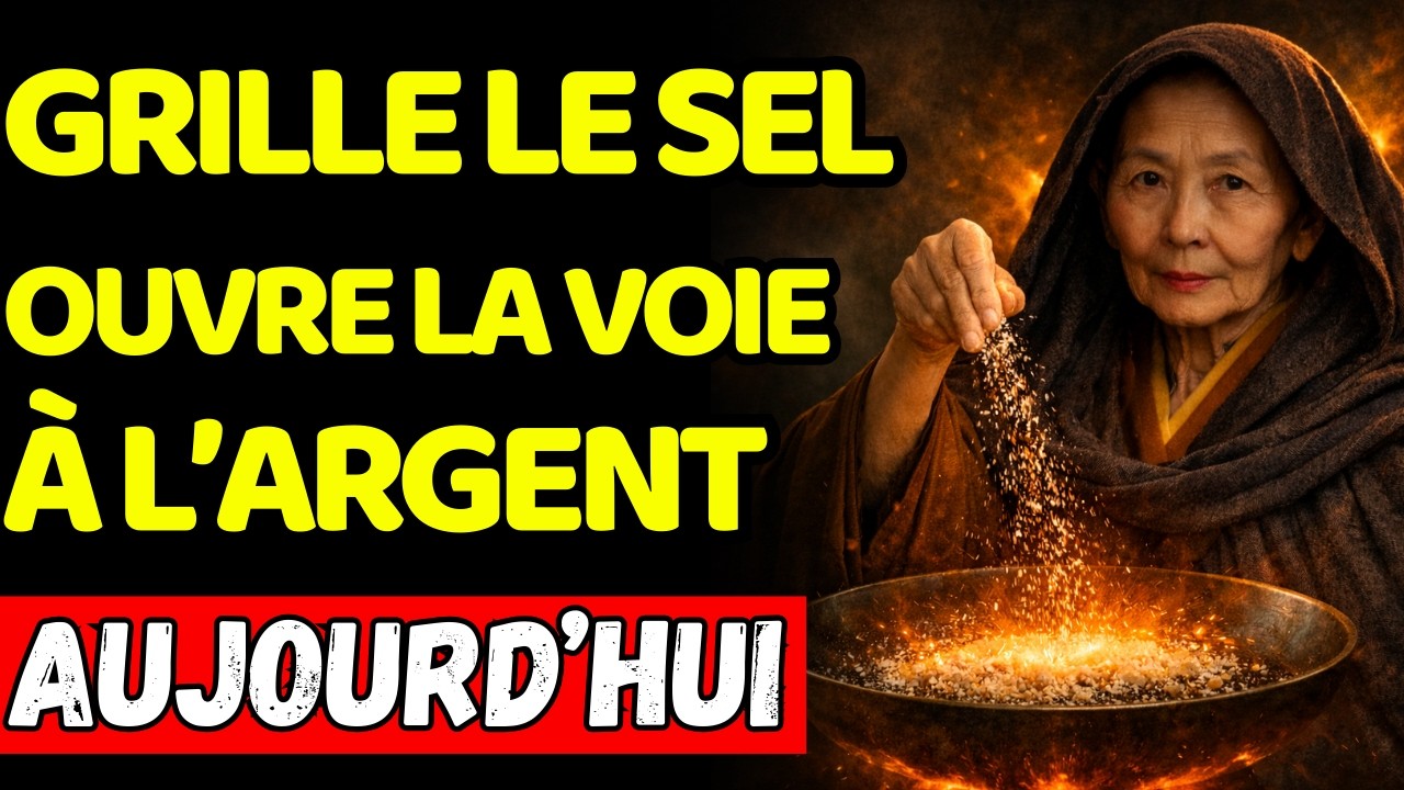Argent bloqué: sel grillé & sagesse bouddhiste (le détail caché)