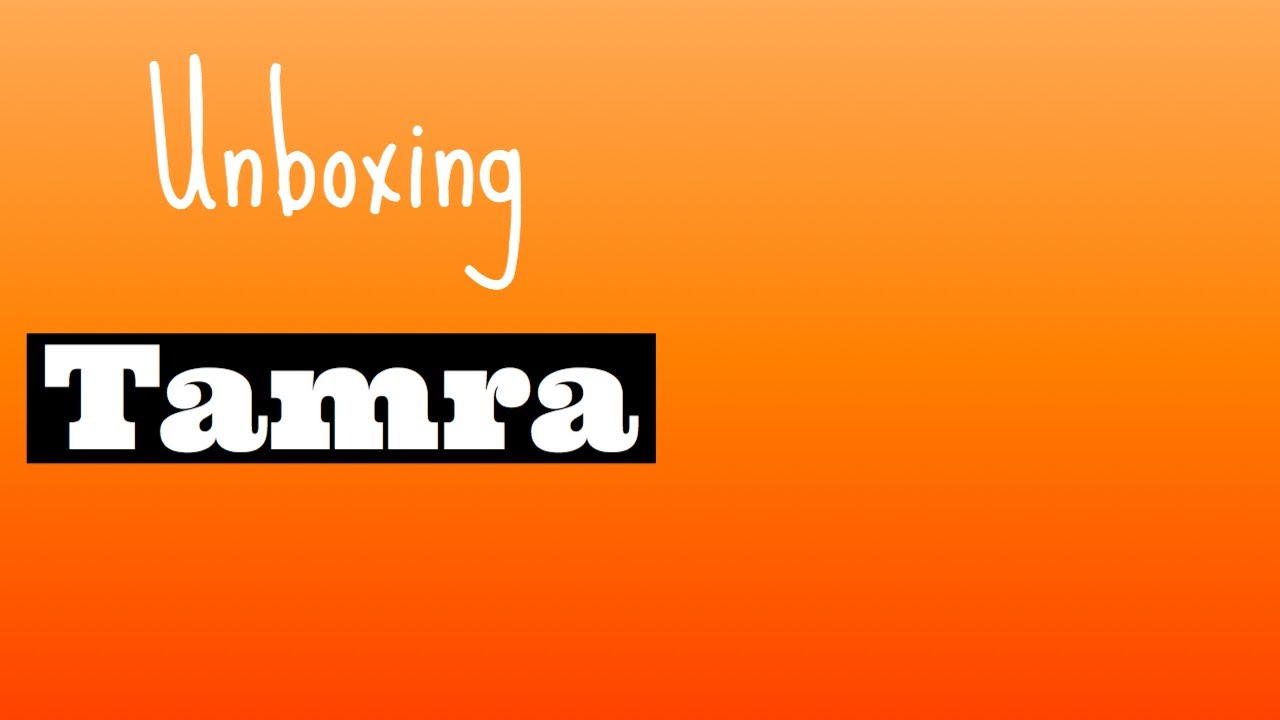 Unboxing Tamra the fresh doll!!
