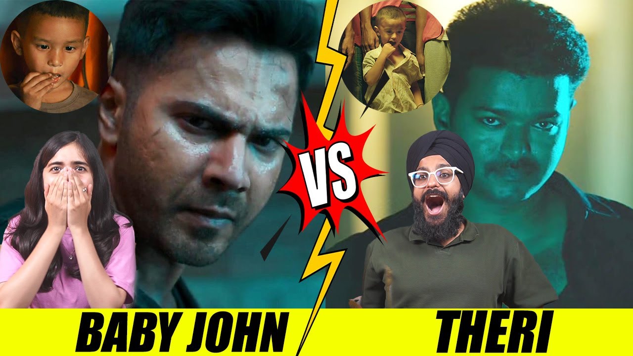 BABY JOHN VS THERI MASS BUILDING SCENE REACTION | Varun Dhawan Vs Thalapathy Vijay