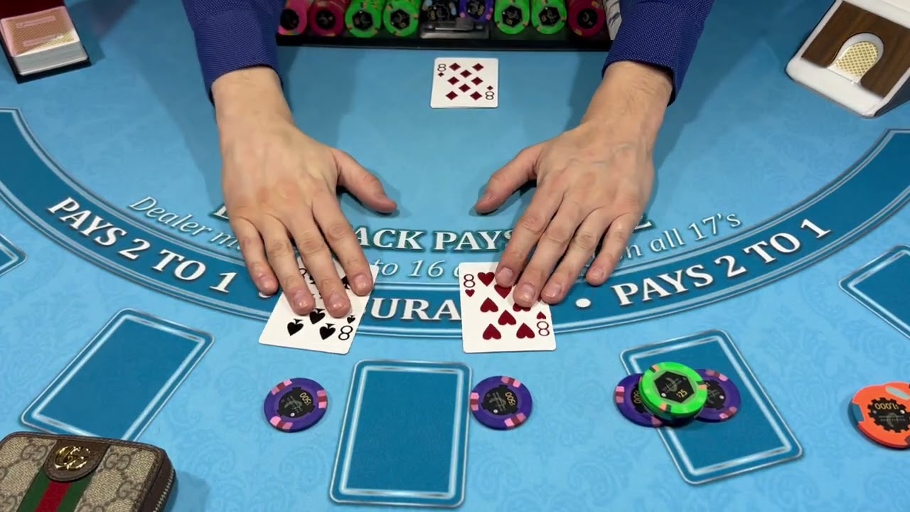 Блэкджек, вступительный взнос 5000 долларов 🤑🤑Как выиграть по-крупному в блэкджеке, используя баз...