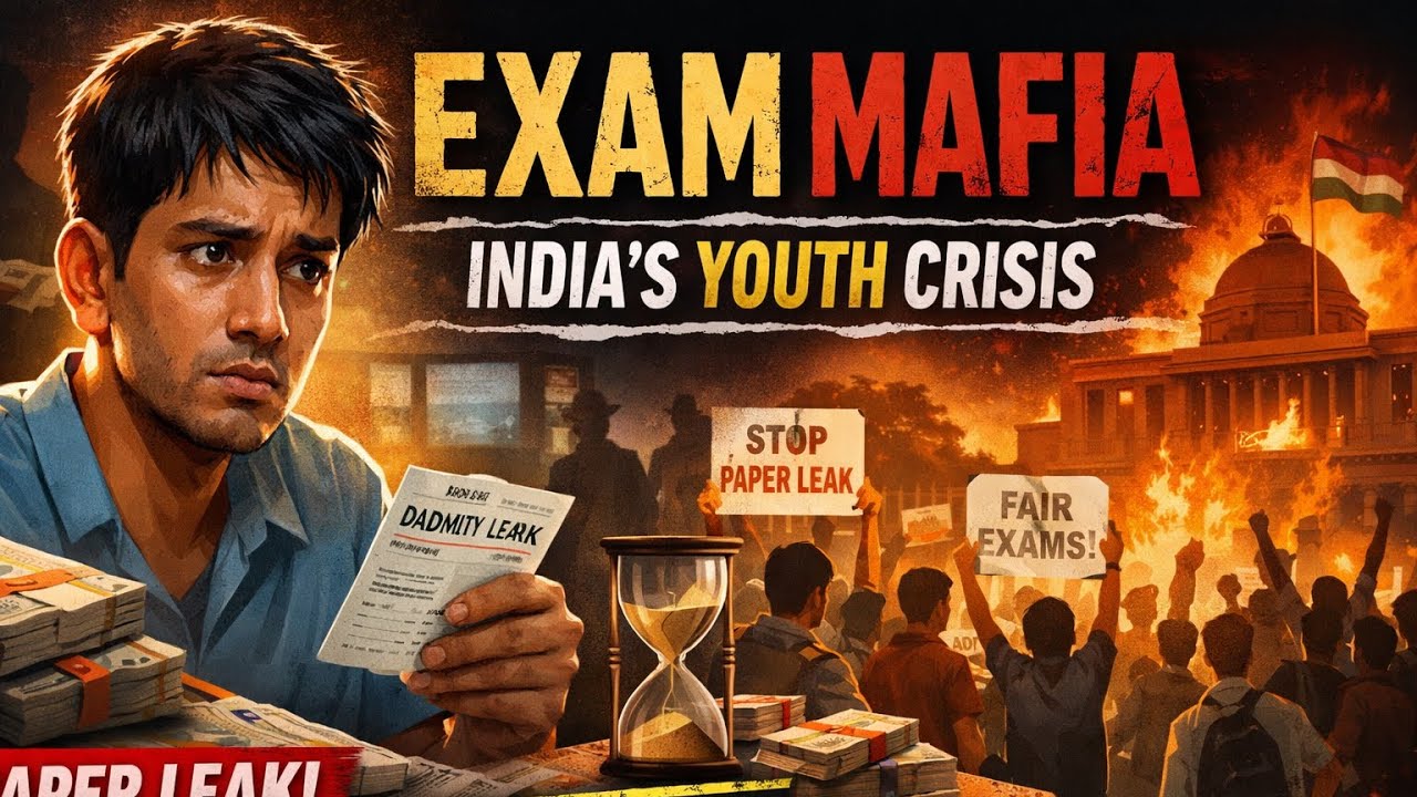 India&rsquo;s Exam Mafia Exposed | Hindustan Nama | #exams #paperleak #students 