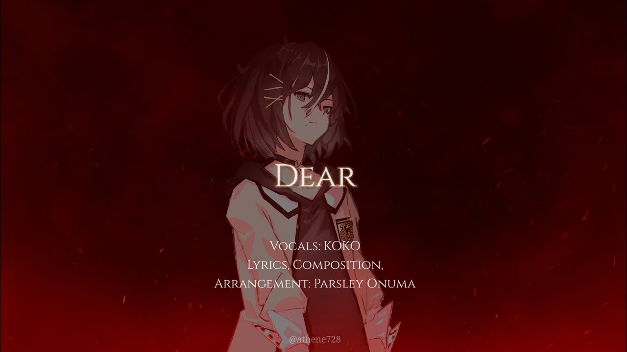 Dear (Shinya) | MONARK モナーク OST [ROM/ENG Full Lyrics]