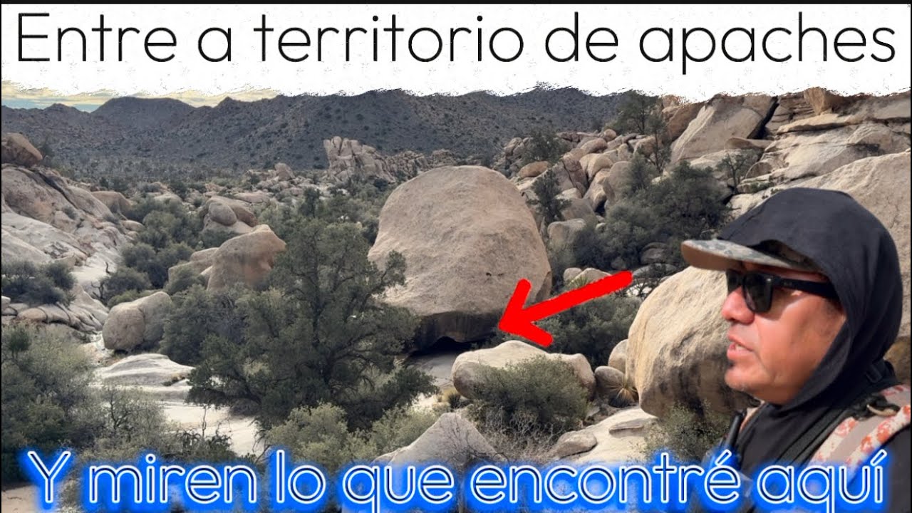 Entré a territorio de apaches en el desierto y miren lo que encontré 