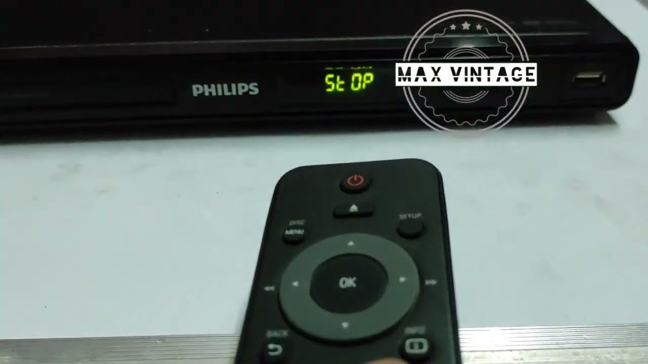 philips dvd with remote@Max vintage about in hindi,how to use(sold out)