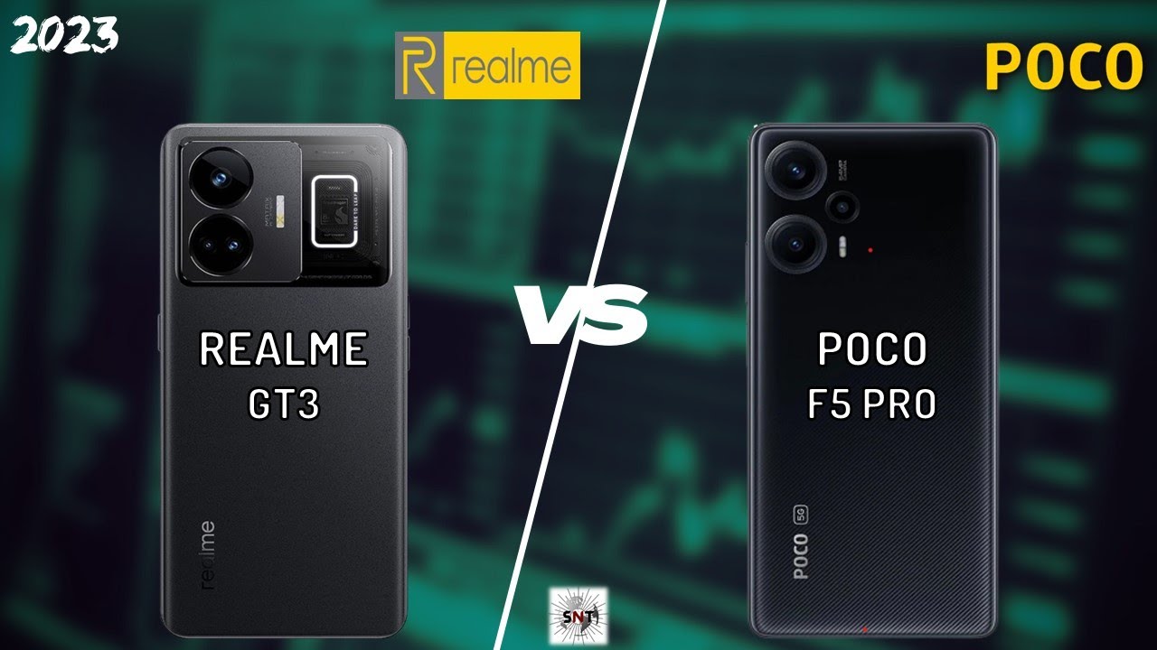 REALME GT3 VS POCO F5 PRO