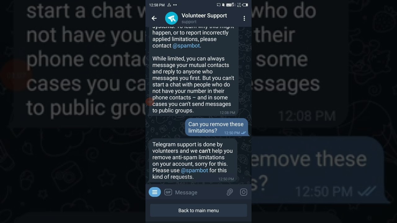 How to remove the Limitations on telegram account 💯 proof‼️