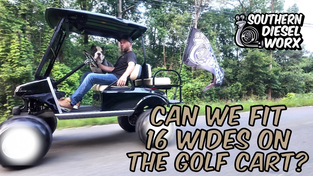 Club Car on 16 wides???