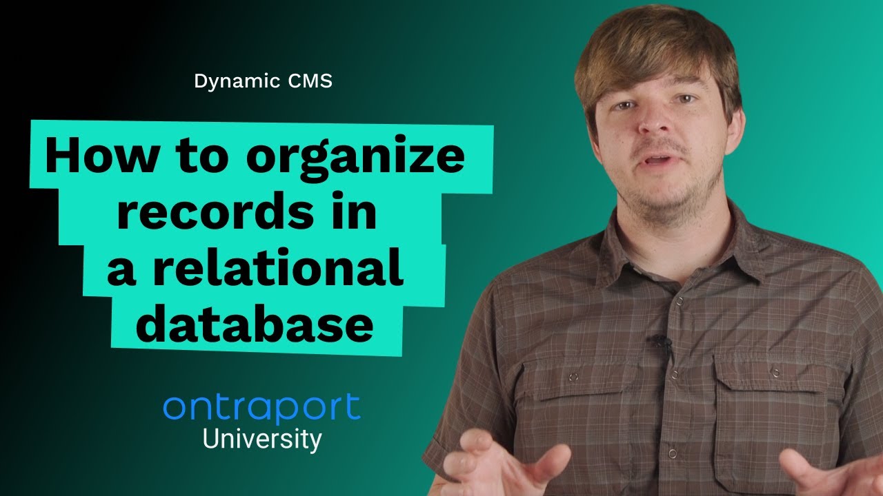 Tips for organizing data in Ontraport's relational database
