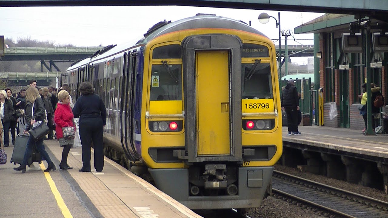 Trains at Meadowhall Interchange