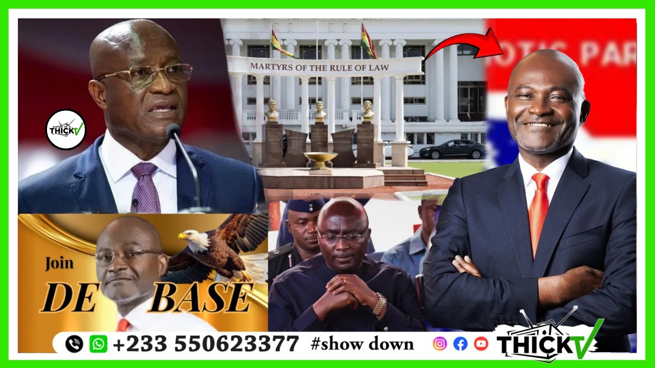 THE BASE: Official 3rd Force Party Arrival, Ken Agyapong Wins Court Case Again