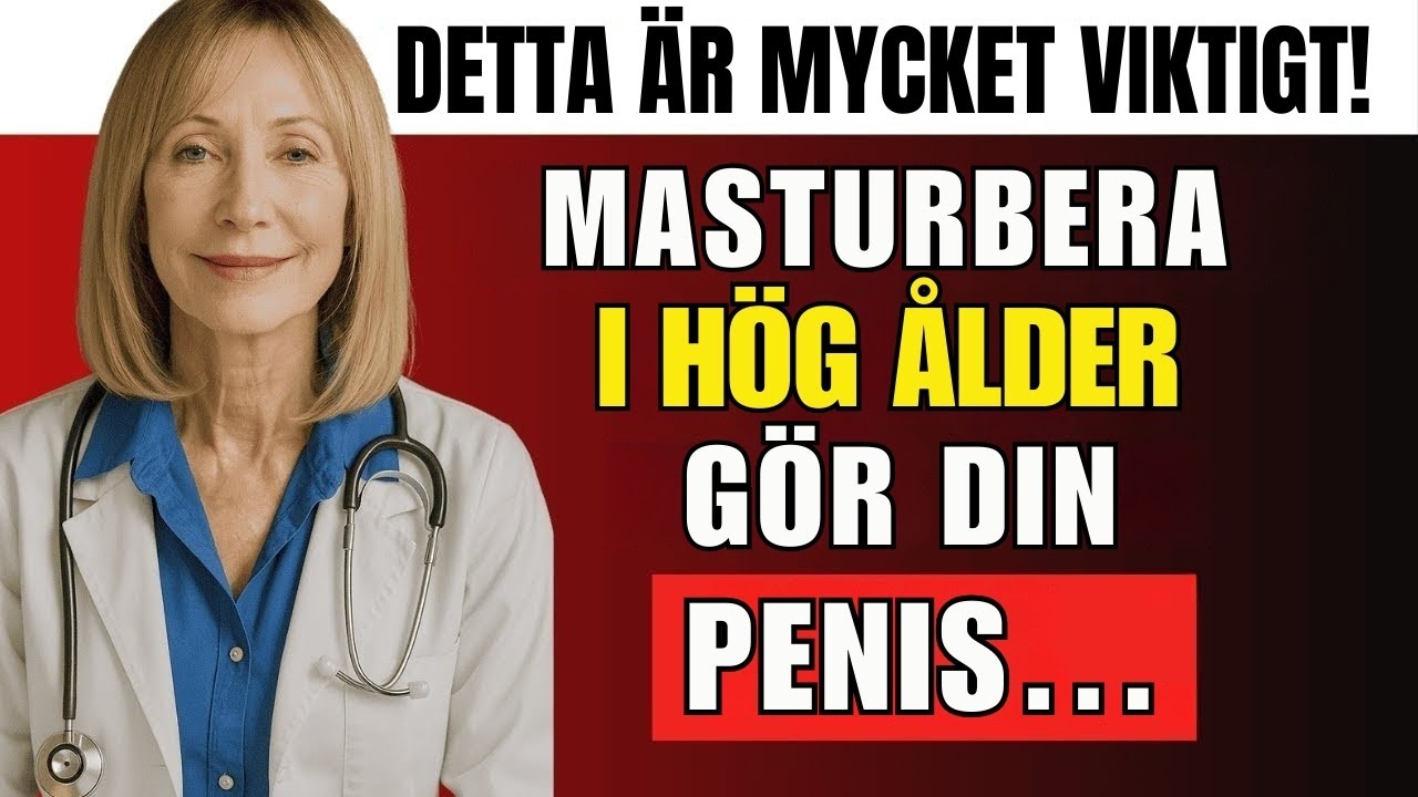 F&ouml;r dig &ouml;ver 45: Viktig video om onani, prostatah&auml;lsa och manlig h&auml;lsa &ndash; missa inte detta
