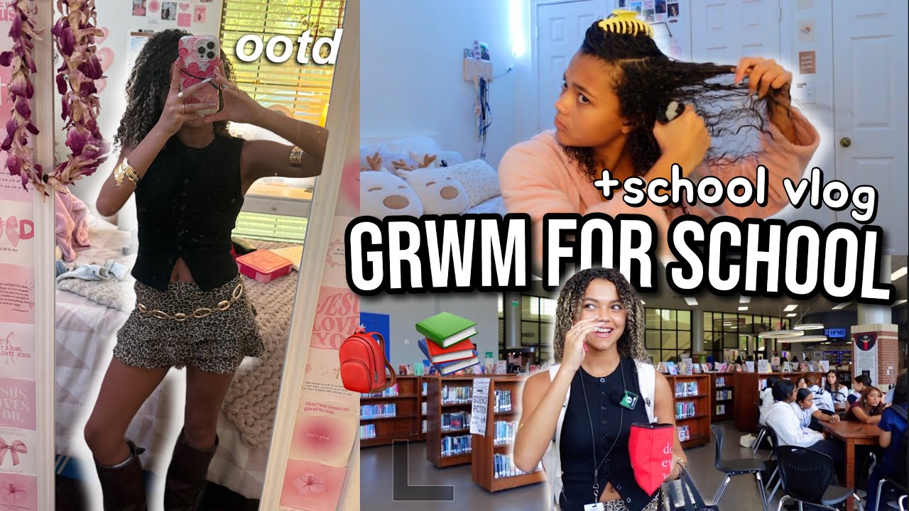 FIRST HIGH SCHOOL VLOG of SOPHOMORE YEAR 📚 | back to school 2025