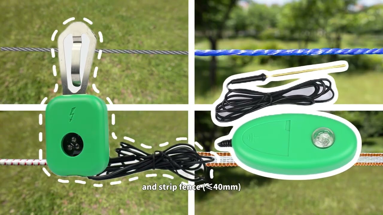 How to determine if an electric fence is electrified using a fence tester? MLD 002A89 #fyp #foryou