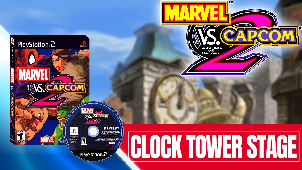Marvel vs Capcom 2: Сцена «Часовая башня» |Обложка|