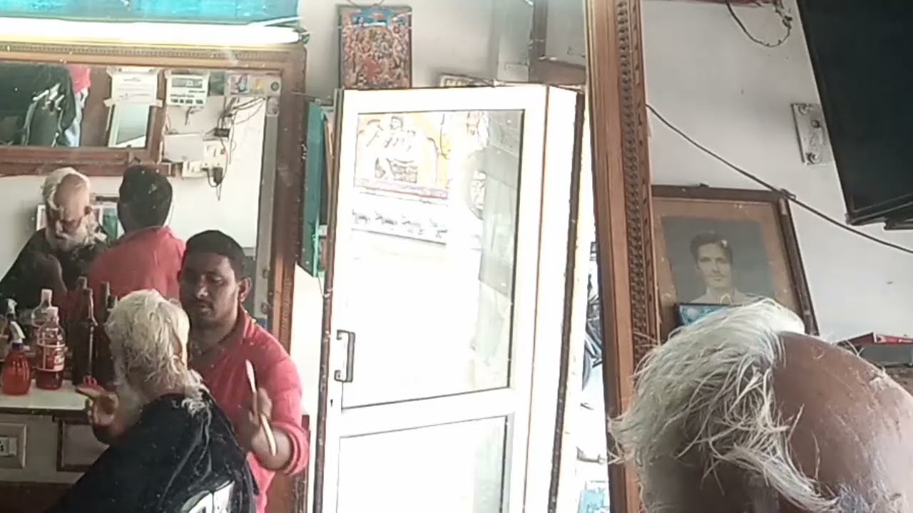 head shaving||clean head shaving||gundu||totally clean head shave|Indian puroheth head shave