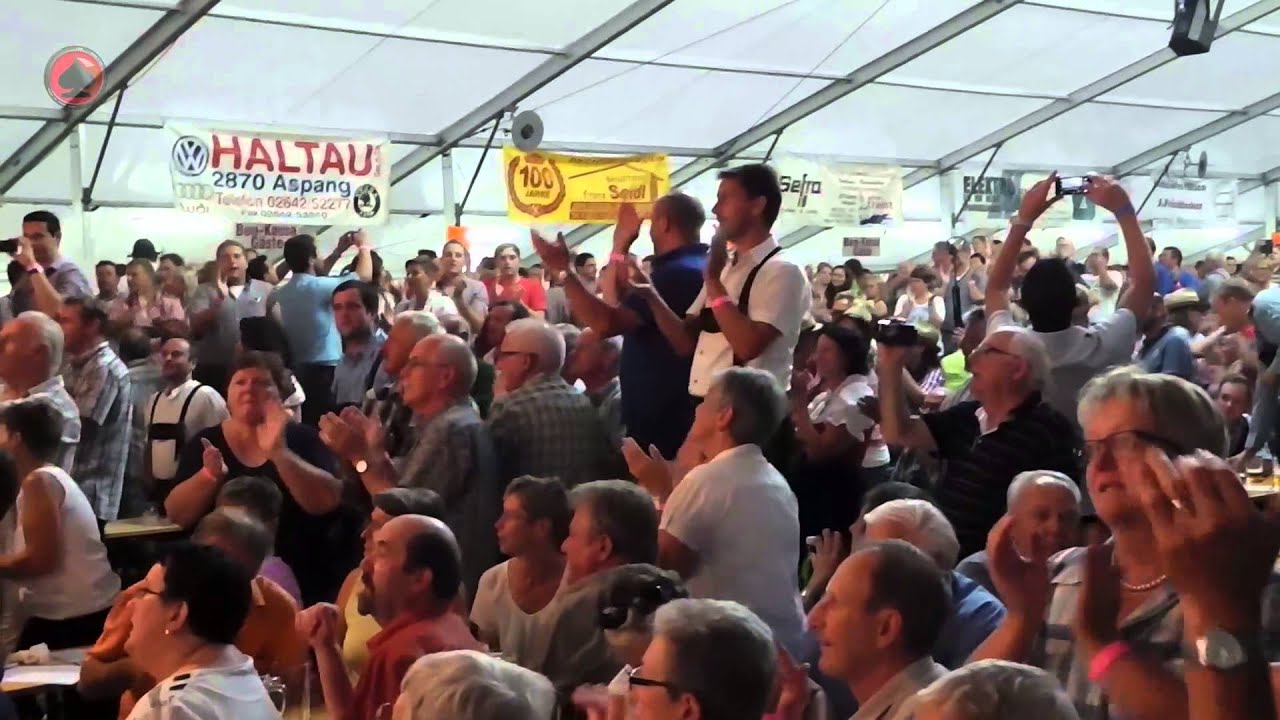 Böhmischer Kirtag in Aspang 2015 - Blaskapelle Makos