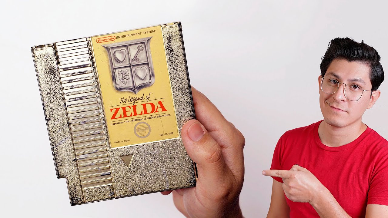 Limpiando The Legend of Zelda del tianguis