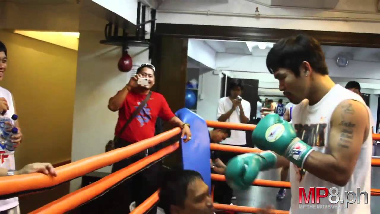 Manny Pacquiao - Manny Starts Training for Marquez! 8/30/11 - EXCLUSIVE VIDEO