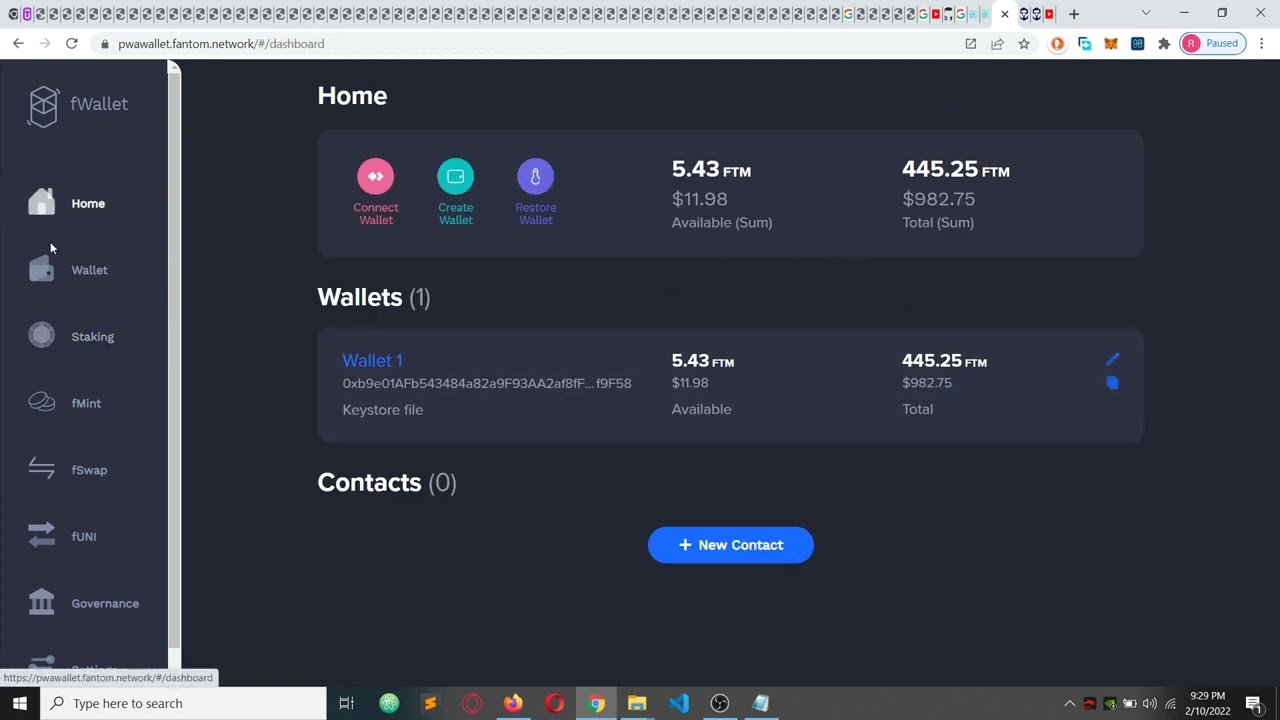 How to claim your rewards & restake in Fantom FTM wallet-English #fantom #ftm #wallet #restake #earn