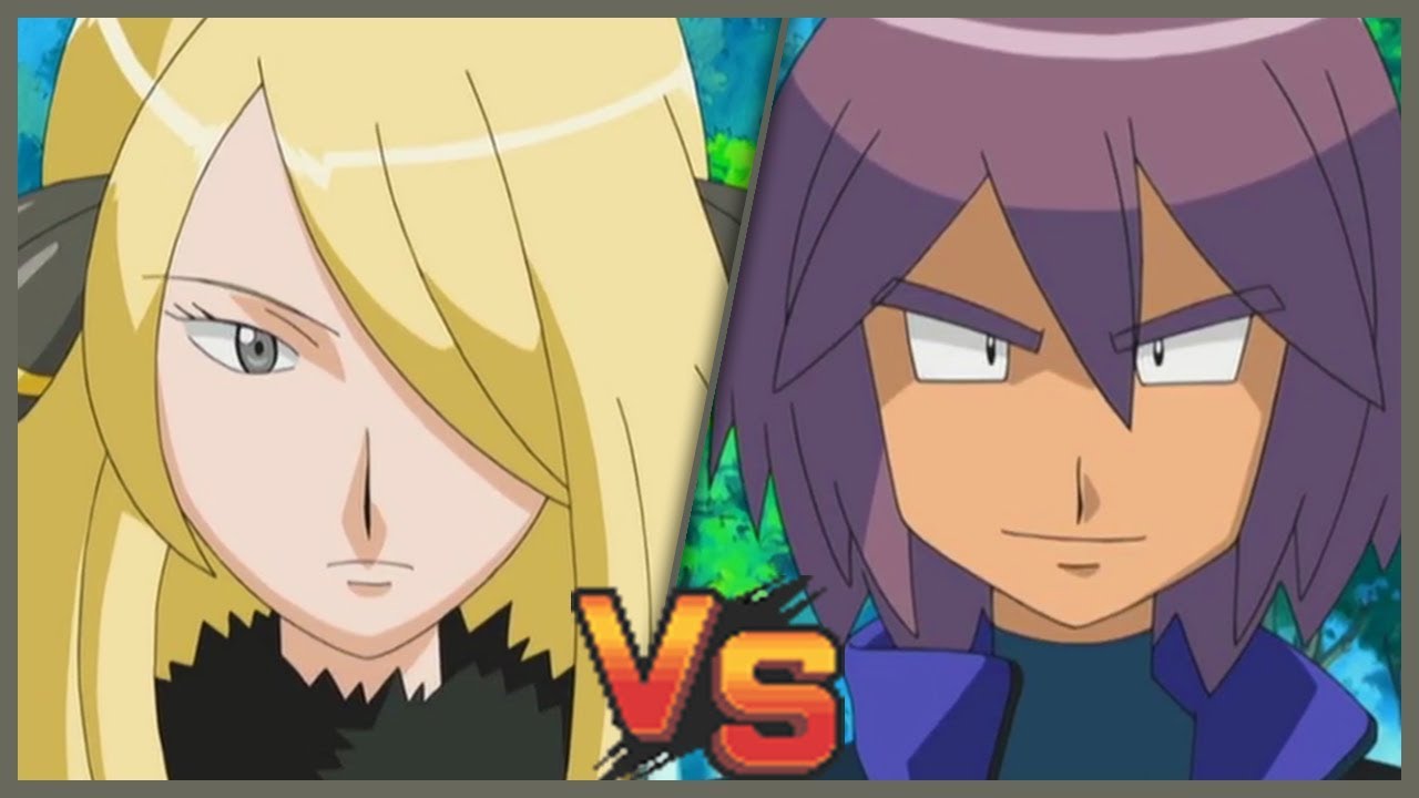 Paul Vs. Campeona de la Liga Pokémon Cynthia. (HD)