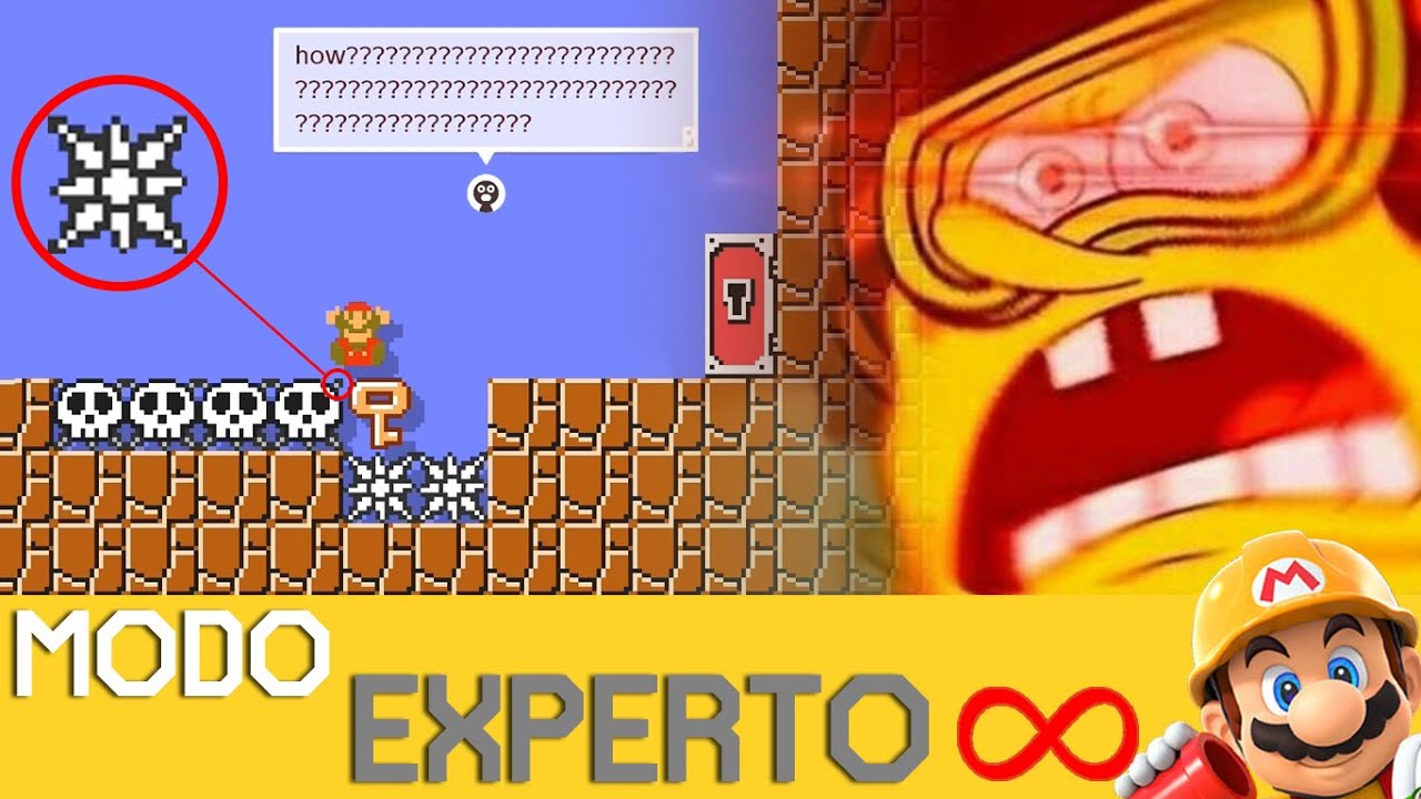 Cada nivel es MÁS DIFICIL que el ANTERIOR!!! | EXPERTO INFINITO (NO SKIP) - SMM2 - ZetaSSJ