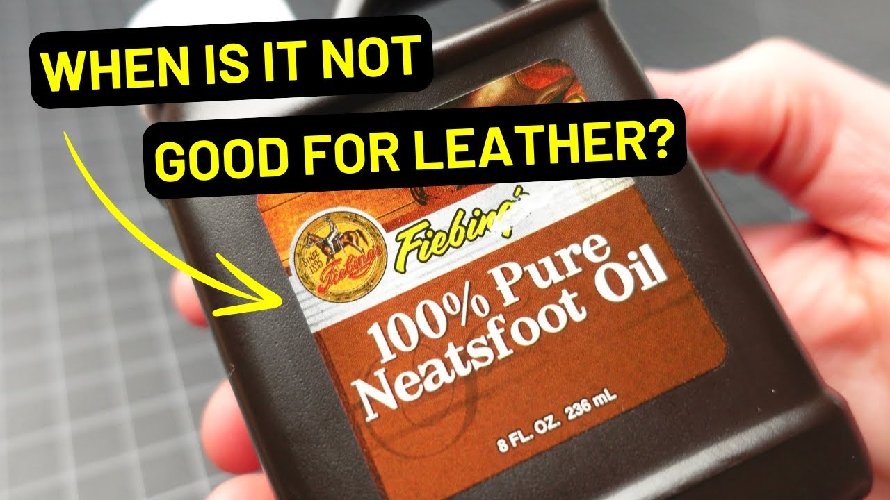 Neatsfoot Oil for Leather Working and Conditioning