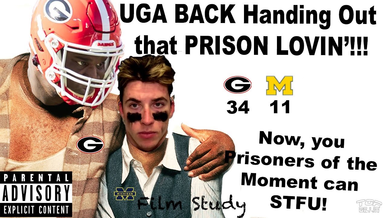 Uh Oh: UGA back handing out that PRISON LOVIN'!!! | Film Study