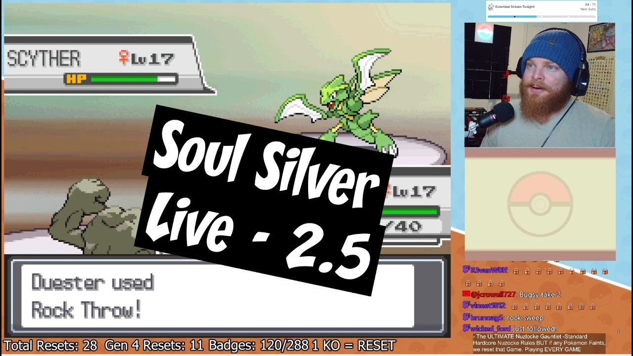 Continuing Soul Silver! Deathless Nuzlocke Gauntlet!
