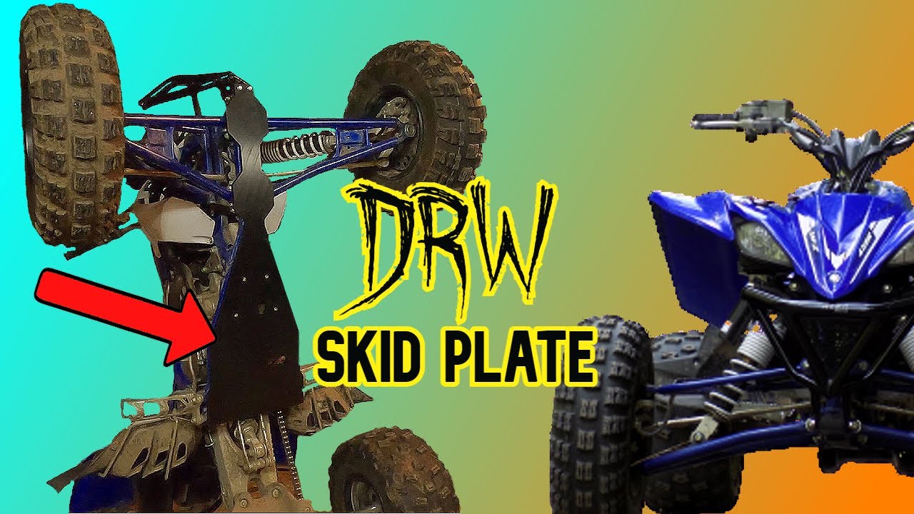 DRW SKID PLATE INSTALL | YAMAHA YFZ 450R | SPORT QUAD / ATV