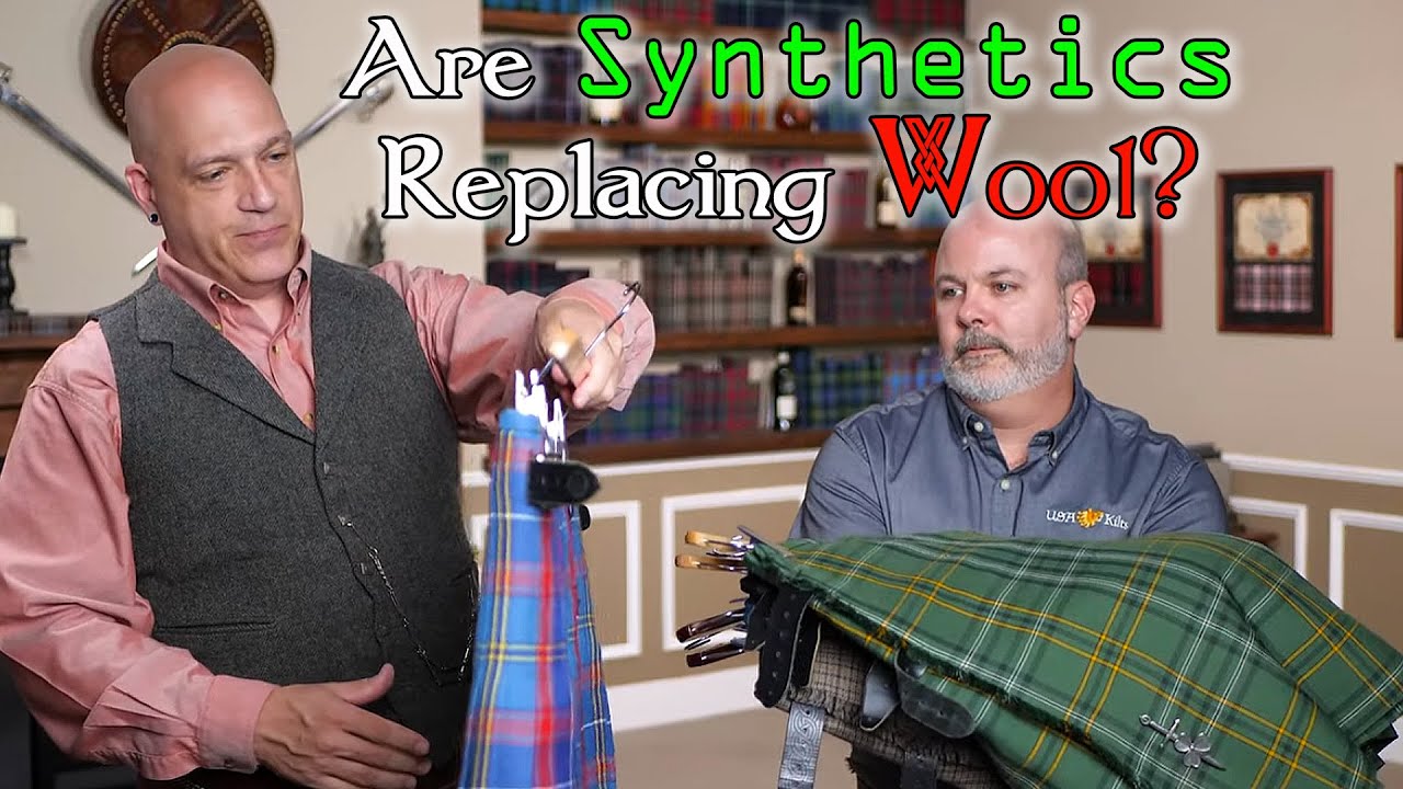 Are Synthetic Fabrics Replacing Wool Tartan for Kilts?